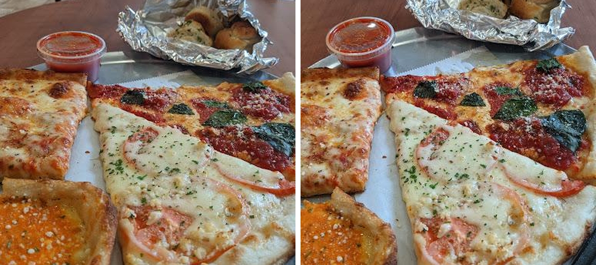 Rosario's Pizzeria in the Viewmont Mall Food Court